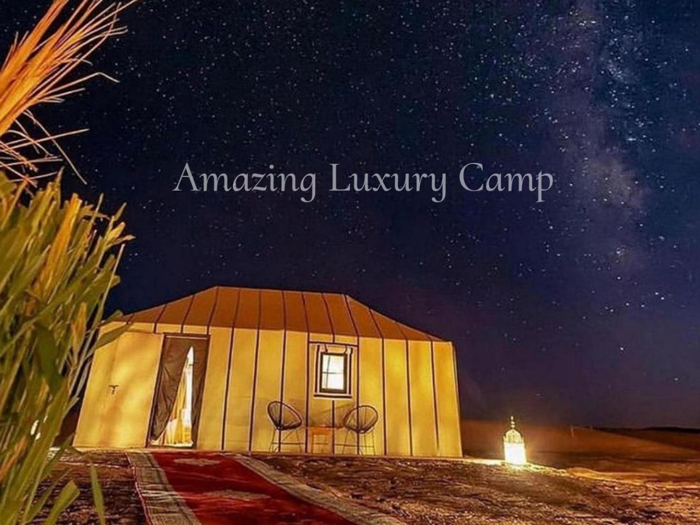 ホテル Amazing Luxury Camp メルズーガ エクステリア 写真